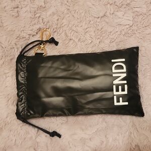 FENDI sunglasses"case/New/Original/Black w White/no glasses included